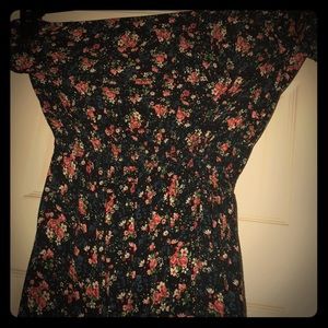 Floral off the  Shoulder  jumpsuit